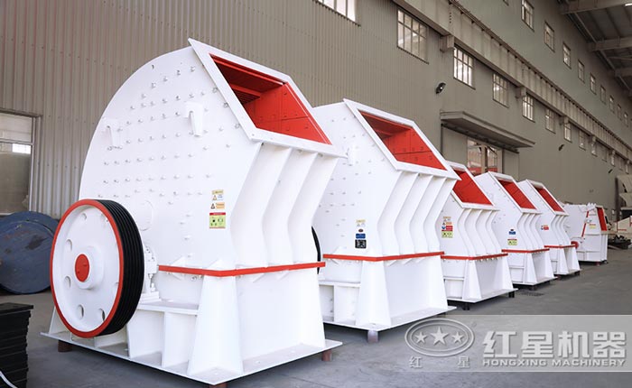 錘式打沙機可打成多種規格的沙子