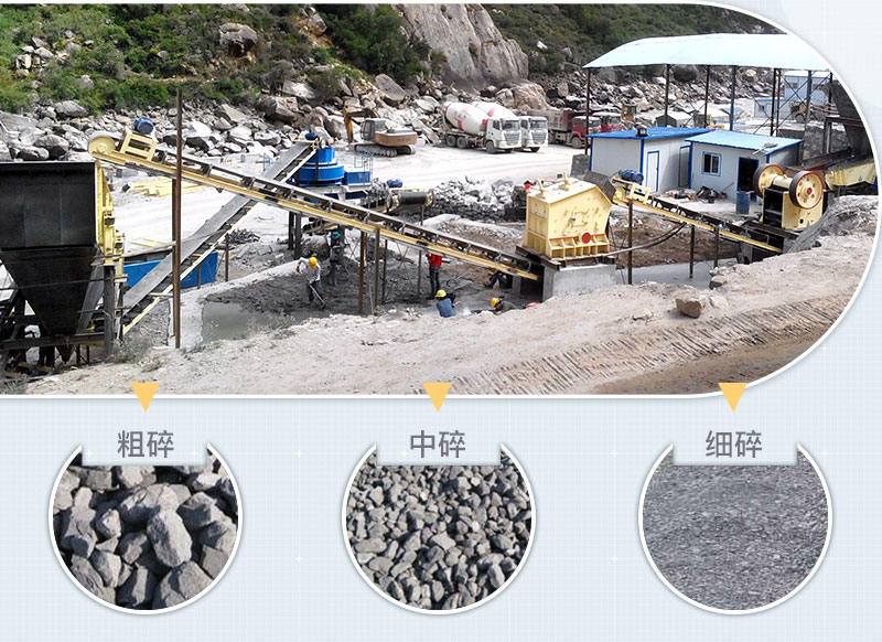 石灰石破碎現場