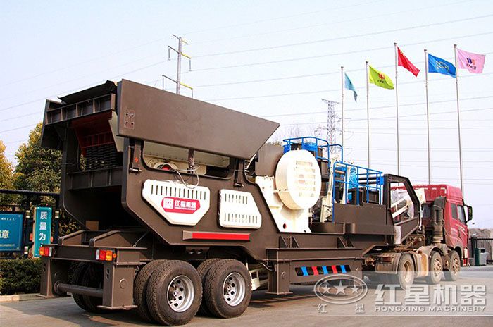 時產(chǎn)500噸建筑垃圾磕石機(jī)發(fā)貨圖