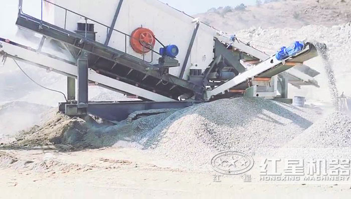 移動制沙生產現場