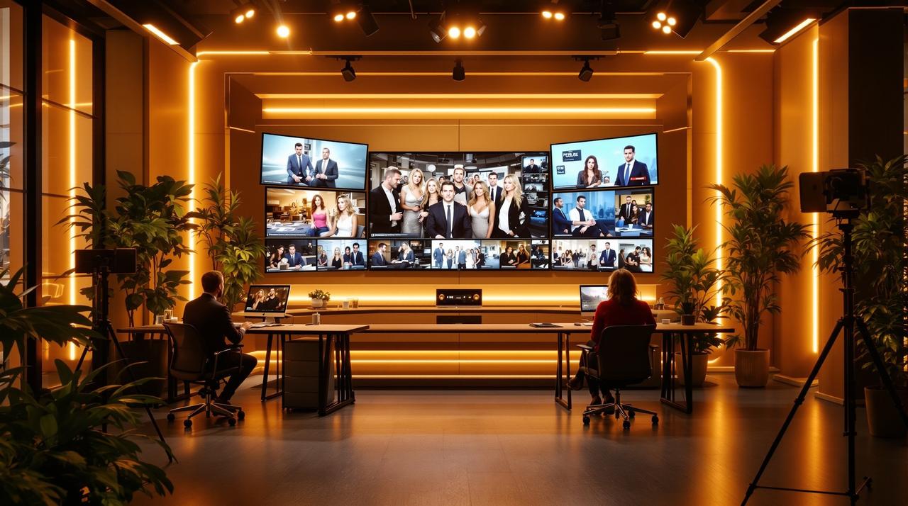 看料17编辑团队工作场景